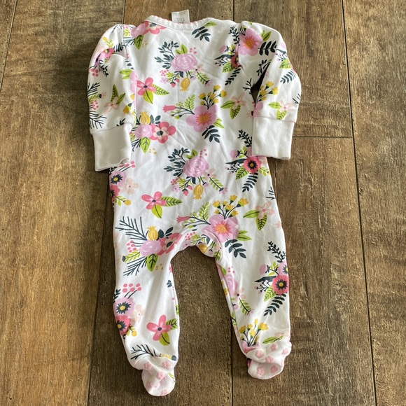 Kushies 3 Month Baby Girl Sleeper - Picture 3 of 3